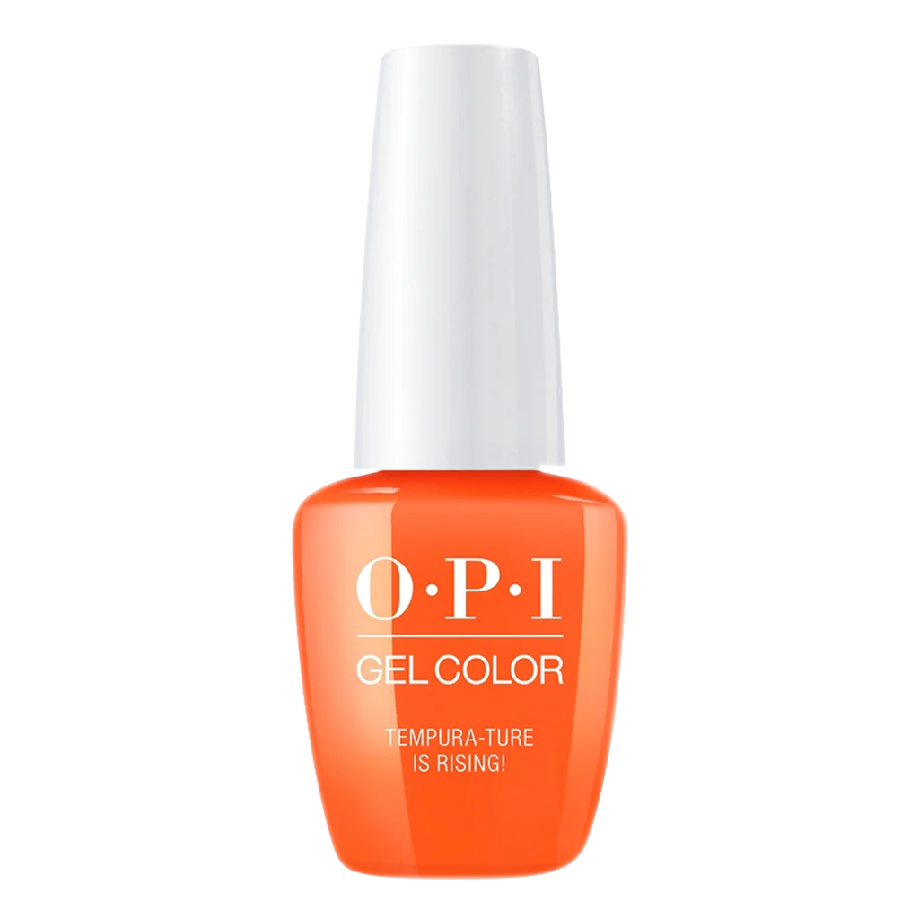 OPI Gelcolor, TOKYO SPRING Collection, T89, Tempura-ture is Rising!, 0.5oz