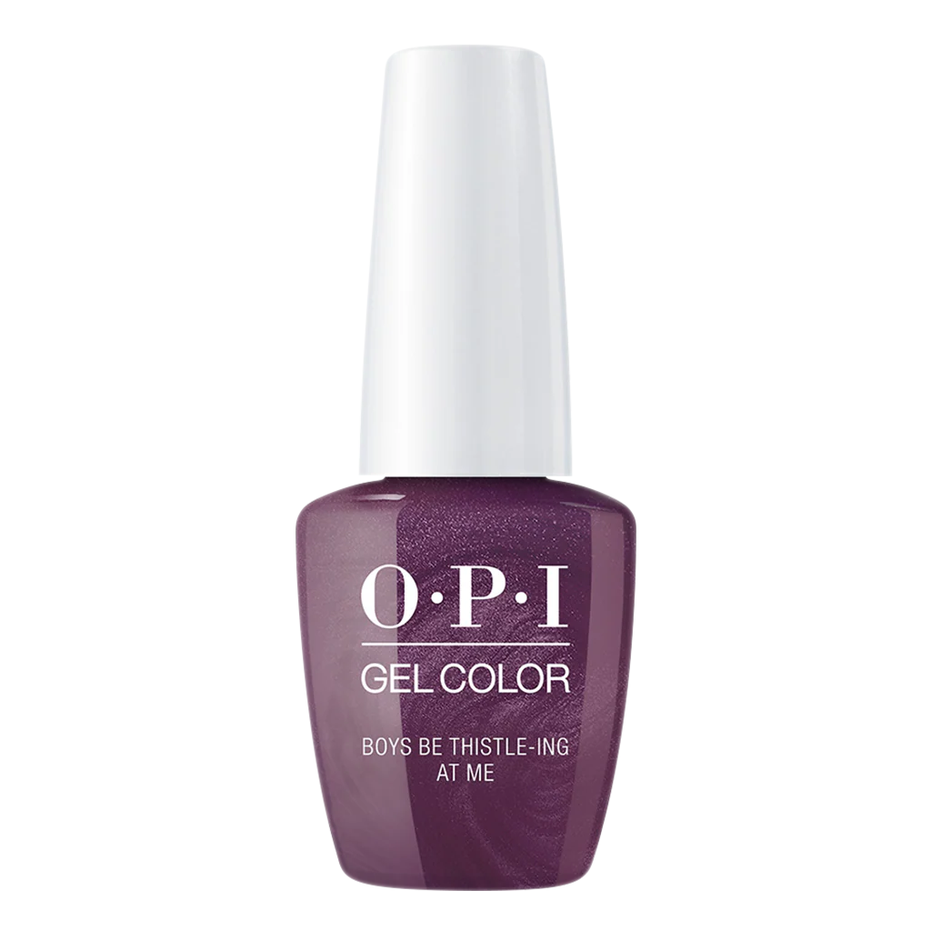OPI Gelcolor, Scotland Fall 2019 Collection, U17, Boys Be Thistle-Ing At Me (Available 3 IN 1), 0.5oz