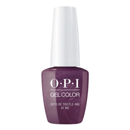 OPI Gelcolor, Scotland Fall 2019 Collection, U17, Boys Be Thistle-Ing At Me (Available 3 IN 1), 0.5oz