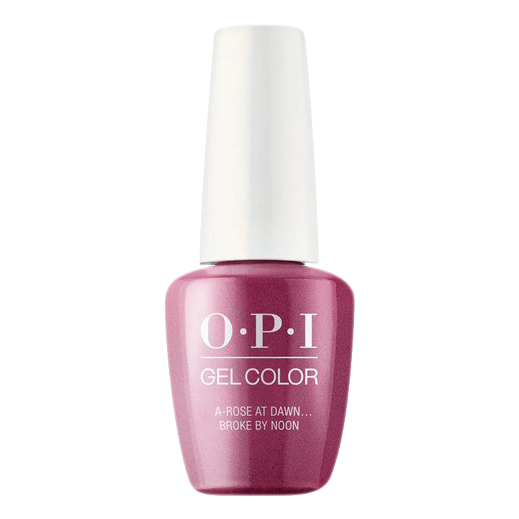 OPI GelColor, Make It Iconic Collection, V11, A Rose at Dawn.. Broke By Noon, 0.5oz