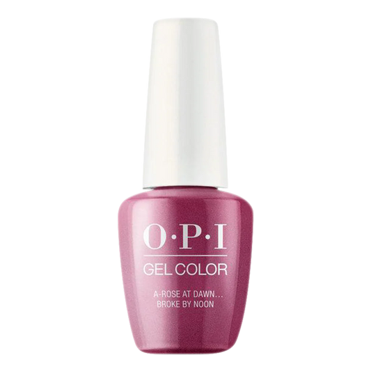 OPI GelColor, Make It Iconic Collection, V11, A Rose at Dawn.. Broke By Noon, 0.5oz