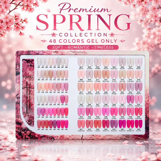Hang Spring Platinum Gel Polish Collection – 48 Colors (01–48)