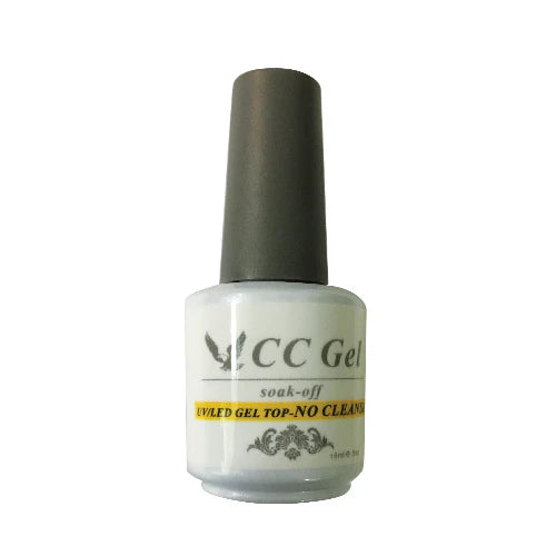 CNC Gel No Wipe Top Coat Non Cleansing, 0.5oz