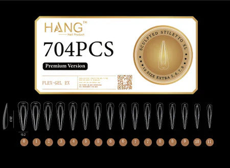 HANG TIP FLEX-GEL EX - SCULPTED STILLETTO XL Buy 5 Get 1 Free