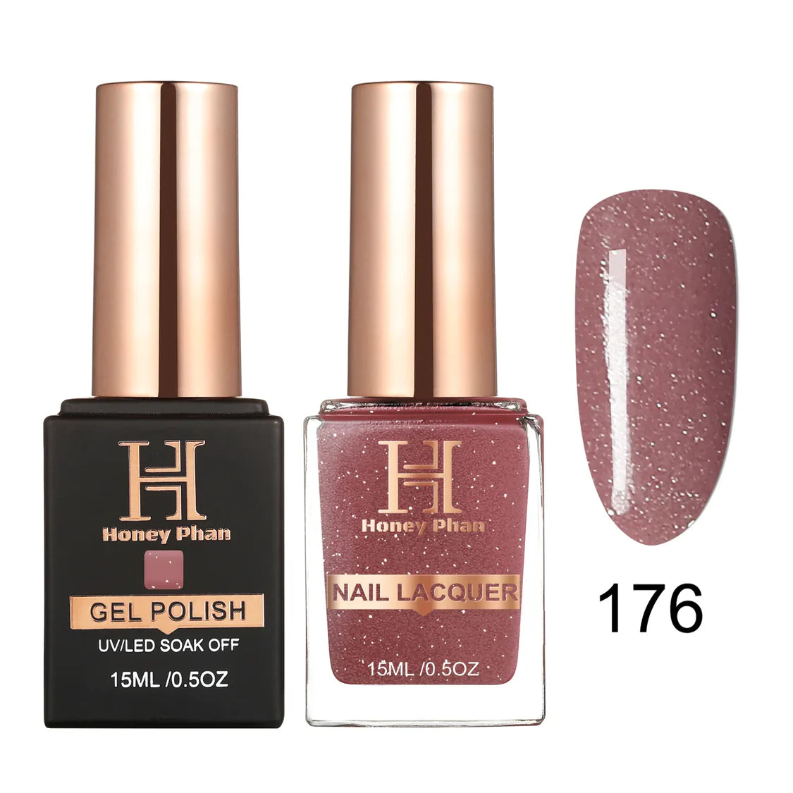Honey's Phan Gel Polish & Nail Lacquer - HP176