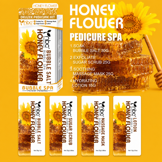 NBC Bubble World Spa 4 Steps – Honey Flower (Case 50 Set)