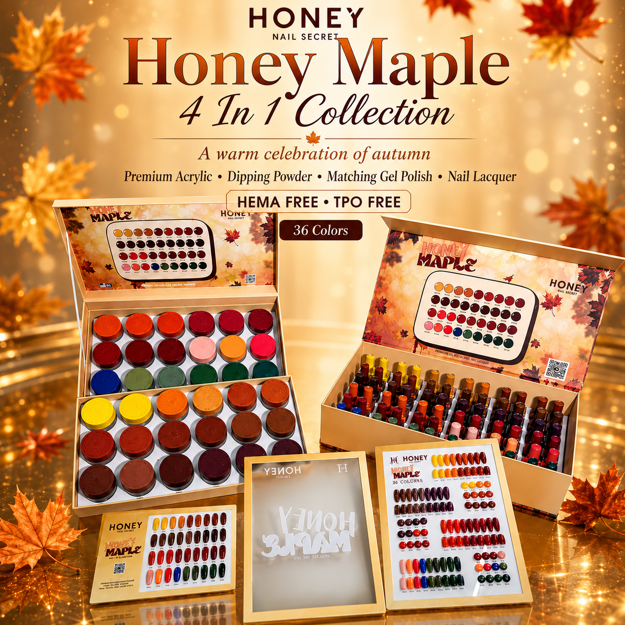 Honey Four Seasons Collection 144 Colors 4in1