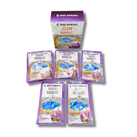 Hot Spring Honey Lavender 5-Step Spa Pedicure Kit – Case 40 Boxes