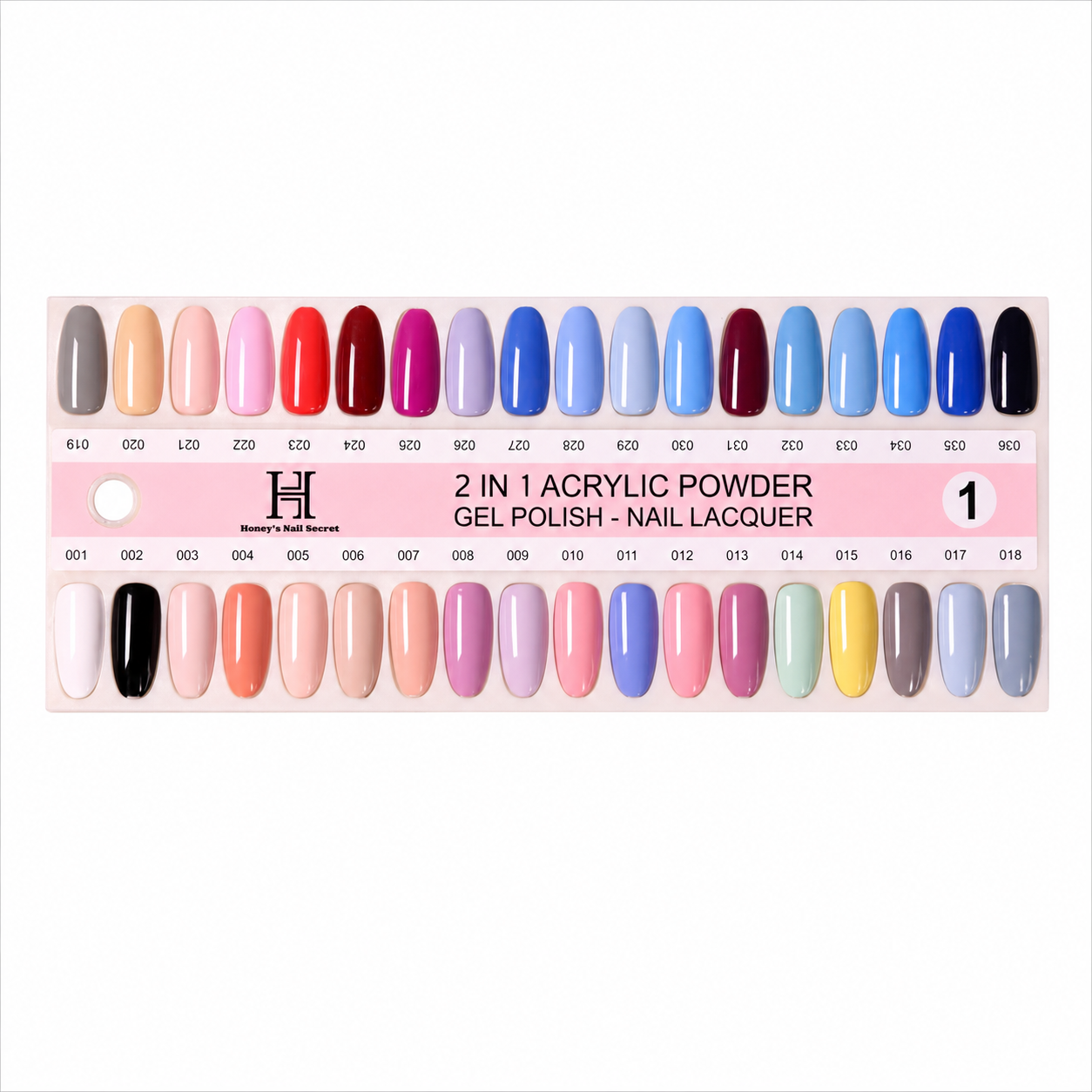 Honey's Phan 36 Colors Single – 01