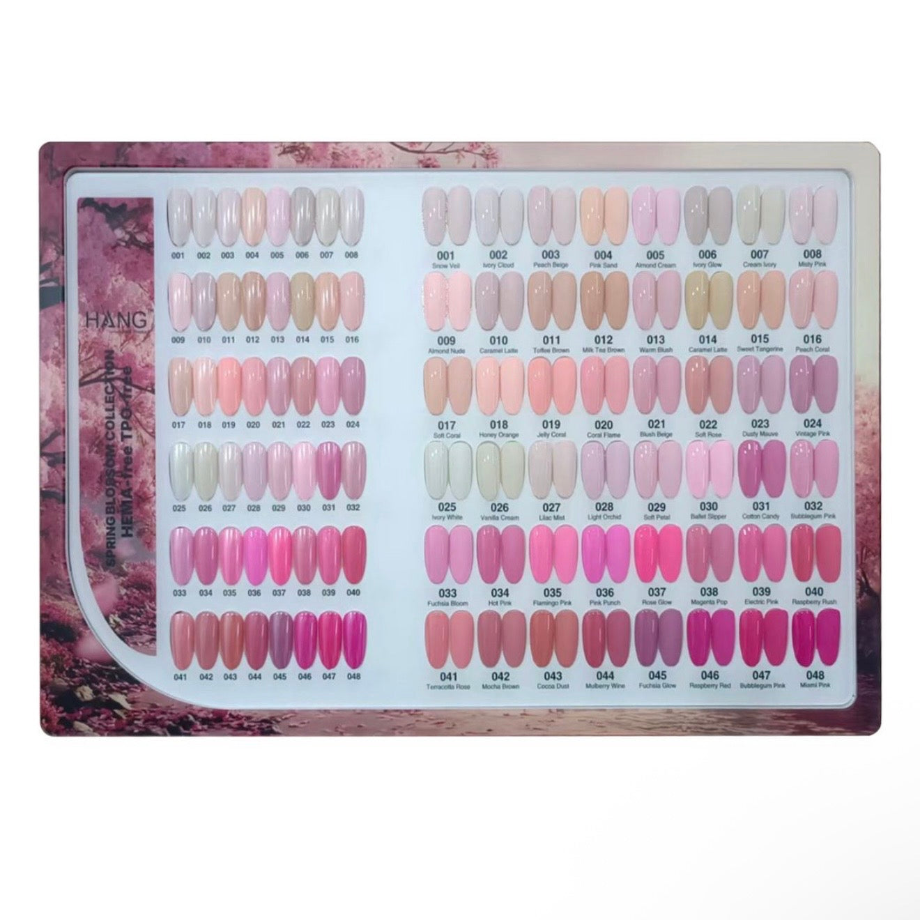 Spring Platinum Gel Polish Collection – 48 Colors (01–48) | Professional Nail Gel