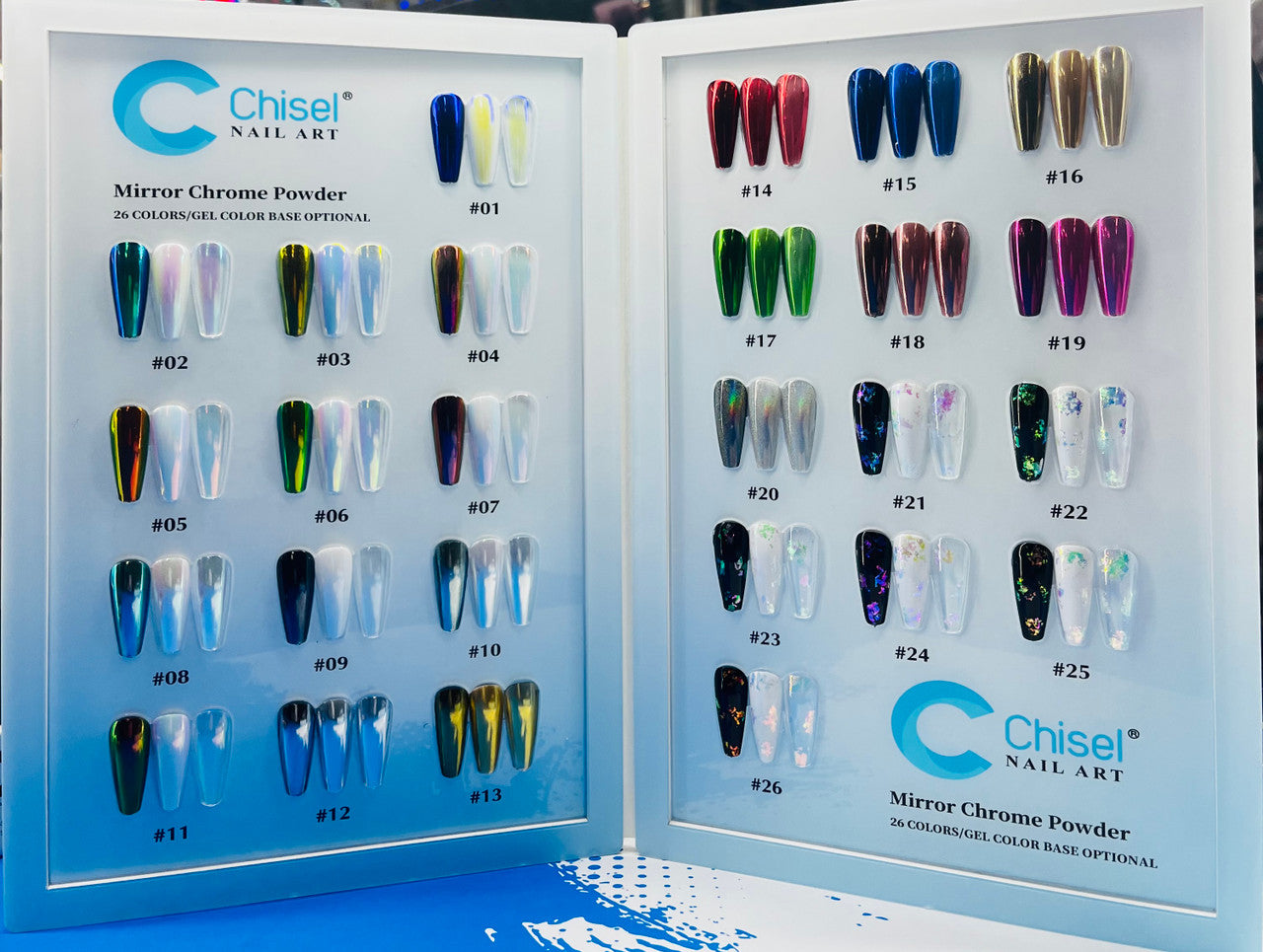 Chisel Mirror Chrome 26 Colors