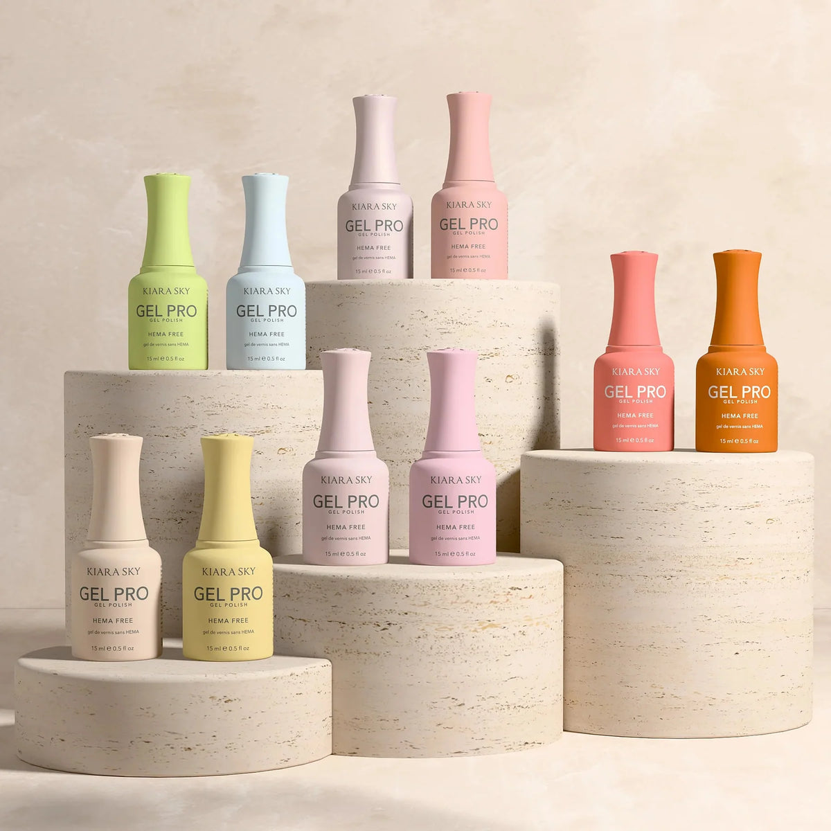 Kiara Sky Gel Pro 0.5oz - Spring Collection - 10 Colors