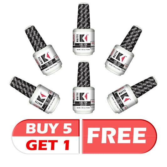 Kupa Gelfinity, Matte Top Coat, 0.5oz, B5F1