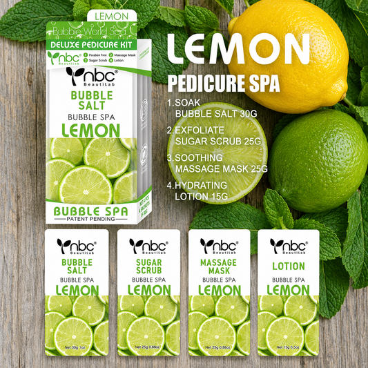 NBC Bubble World Spa 4 Steps – Lemon (Case 50 Set)