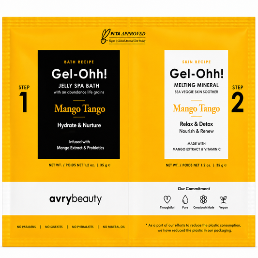 Gel-Ohh Jelly Spa Bath - Mango Tango (Case 120Pcs)