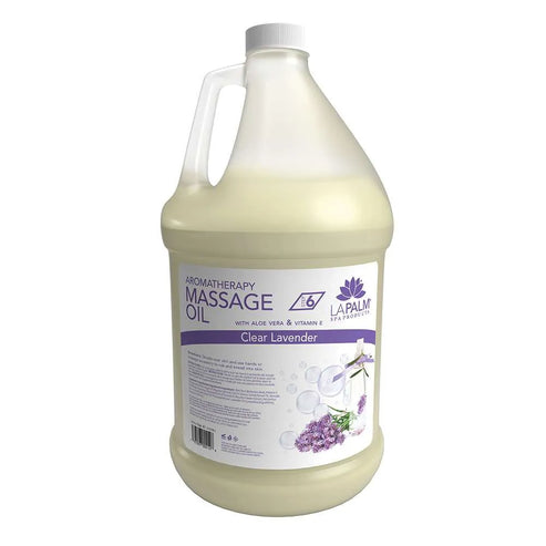 La Palm Massage Oil – Clear Lavender 1Gal