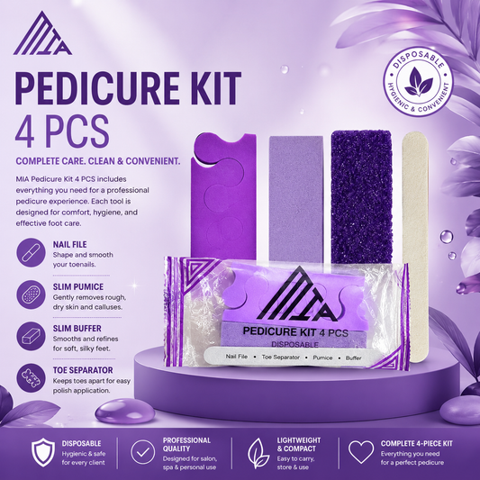 Mia Pedicure Kit 4pcs (200 sets)