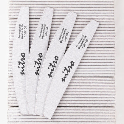 Nitro Nail File - Half Moon - 100/100 (Case 30 pack)