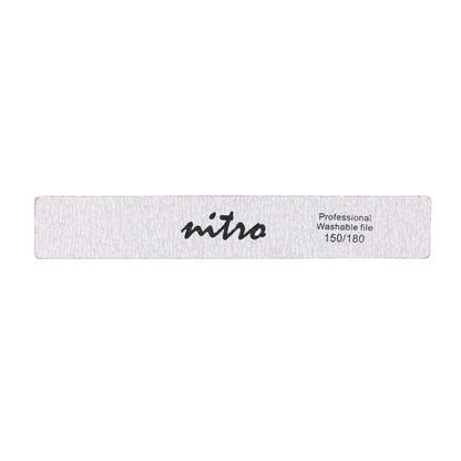 Nitro Nail File - Square - 150/180 (Case 30 pack)