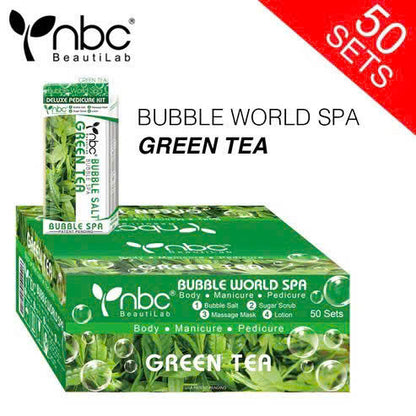 NBC Bubble World Spa 4 Steps – Green Tea