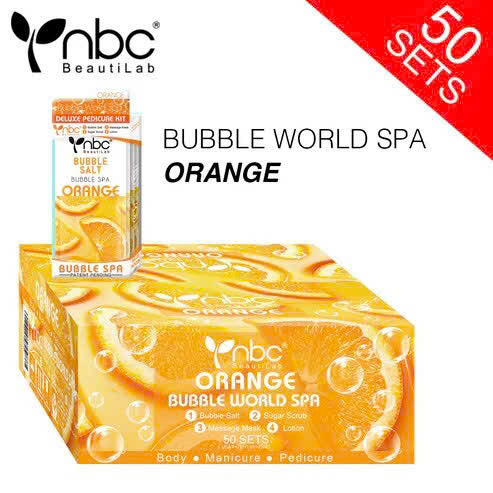 NBC Bubble World Spa 4 Steps – Orange