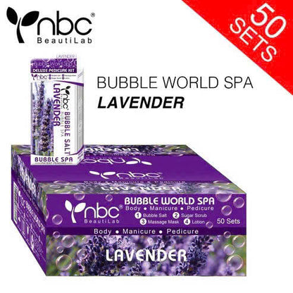 NBC Bubble World Spa 4 Steps – Lavender