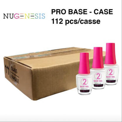 Nugenesis Dipping Liquid 0.5oz, #02, GEL BASE (Pink Cap) (Packing: 112 pcs/case)