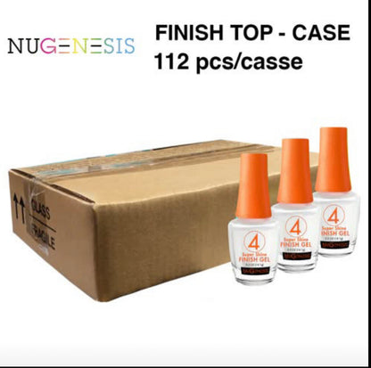 Nugenesis Dipping Liquid 0.5oz, #04, GEL FINISH (Orange Cap) (Packing: 112 pcs/case)