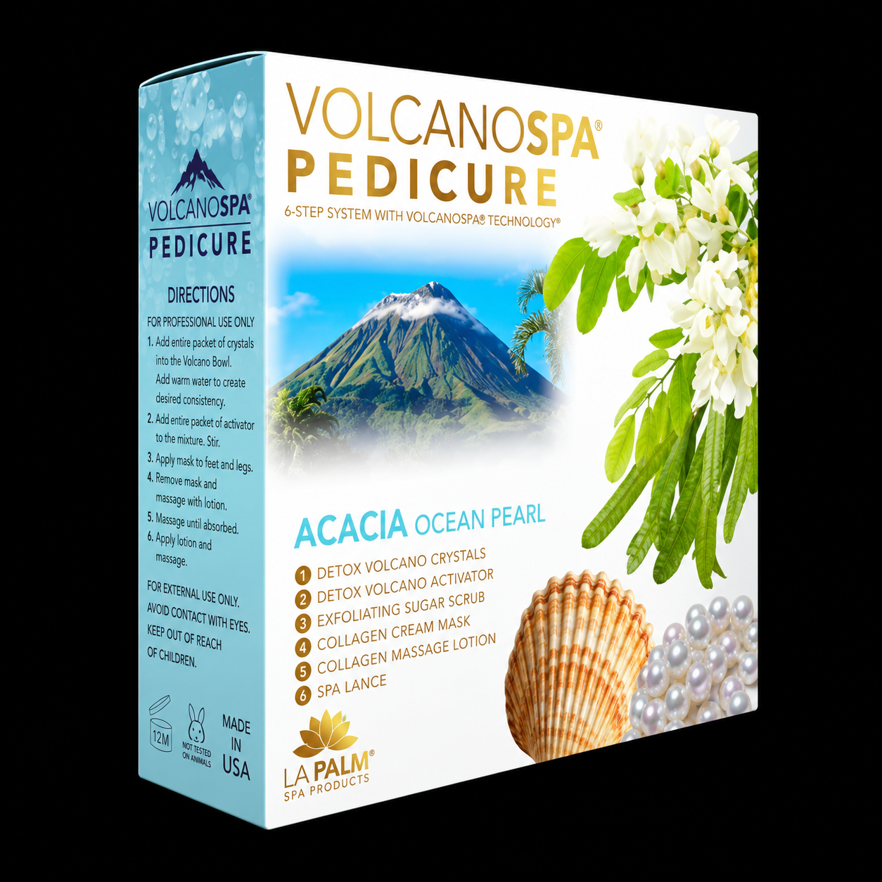 VolcanoSpa Ocean Pearl 6 Step (Case 36 Sets)