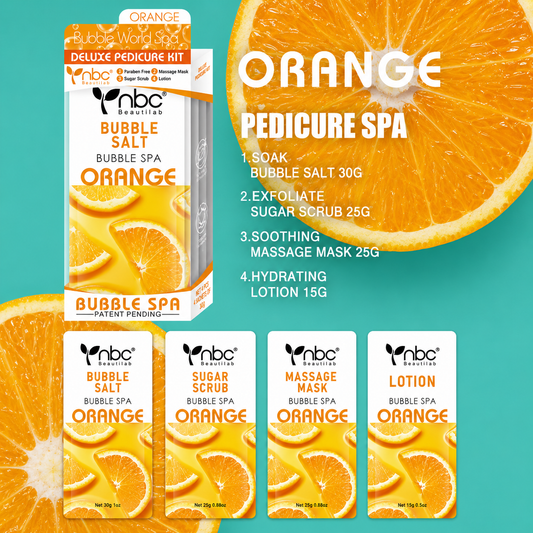 NBC Bubble World Spa 4 Steps – Orange (Case 50 Set)