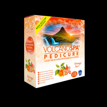 VolcanoSpa Orange No. 5 6 Step (Case 36 Sets)