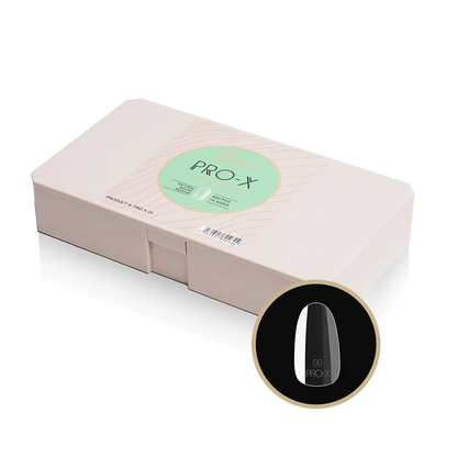 iGel PRO-X Soft Gel Nail Tips 23, Natural Round Medium