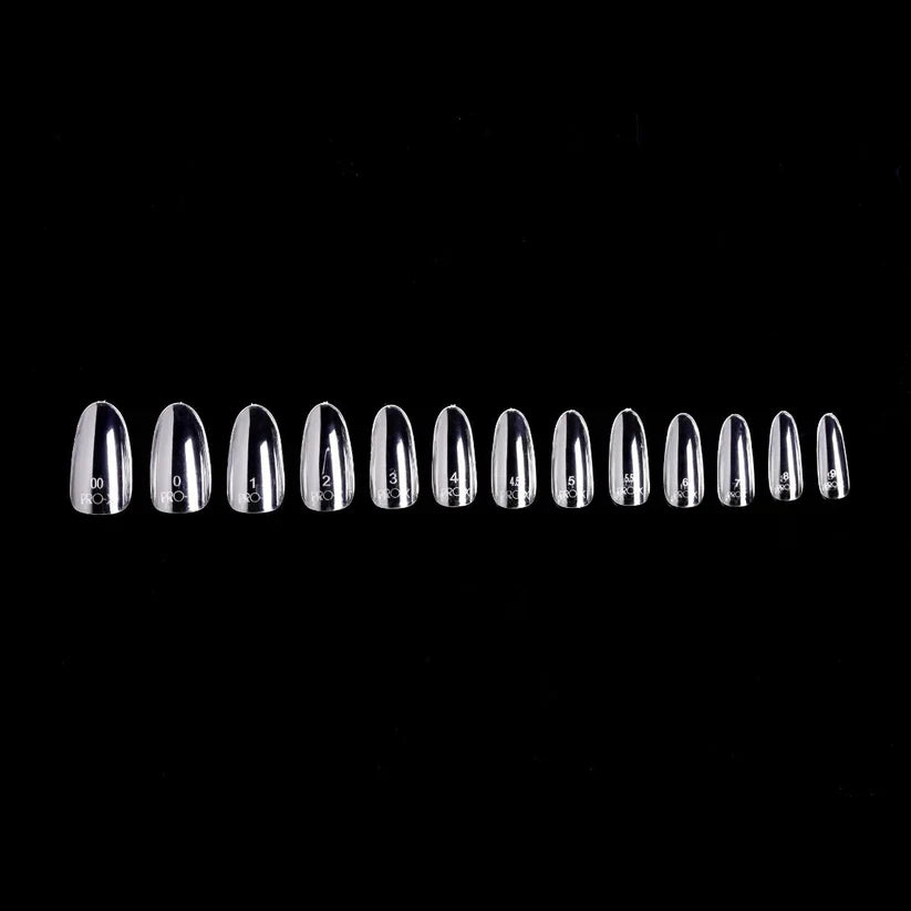 iGel PRO-X Soft Gel Nail Tips 23, Natural Round Medium