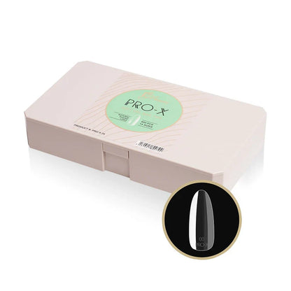 iGel PRO-X Soft Gel Nail Tips 24, Natural Round Long