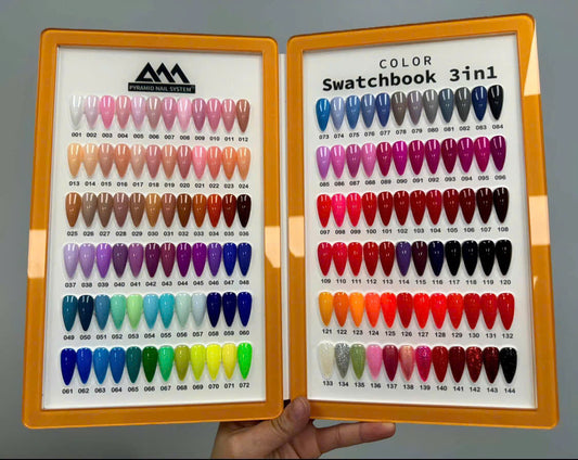 Pyramid De Bee 144 Colors 3in1