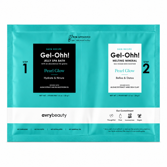 Gel-Ohh Jelly Spa Bath - Pearl Glow (Case 120Pcs)