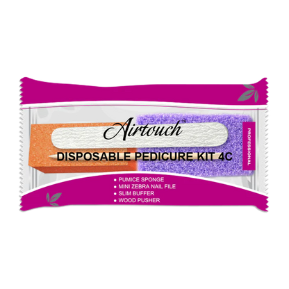 Airtouch Disposable Pedicure Kit 4C, CASE (Packing: 200 sets/case)