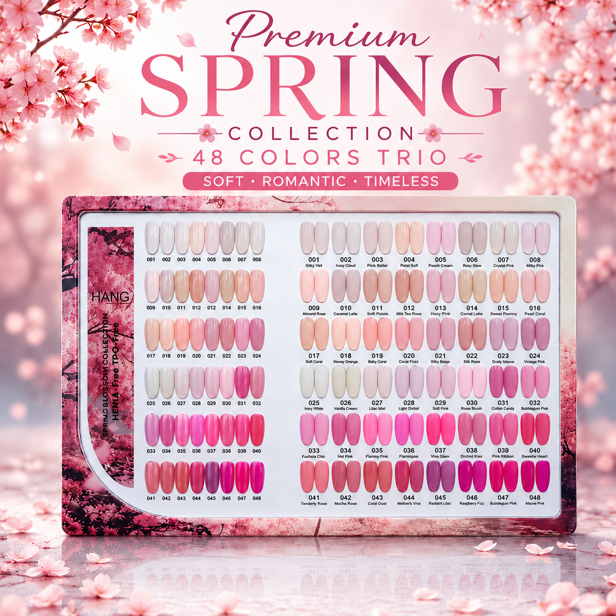 Hang Spring Platinum 4in1 Collection 48 Colors ( 01-48 )