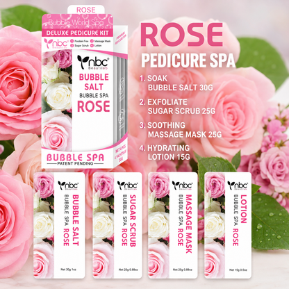 NBC Bubble World Spa 4 Steps – Rose (Case 50 Set)