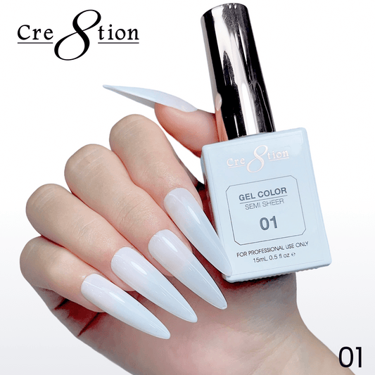 Cre8tion Hema Free Semi-Sheer 0.5oz - Nude Series 01
