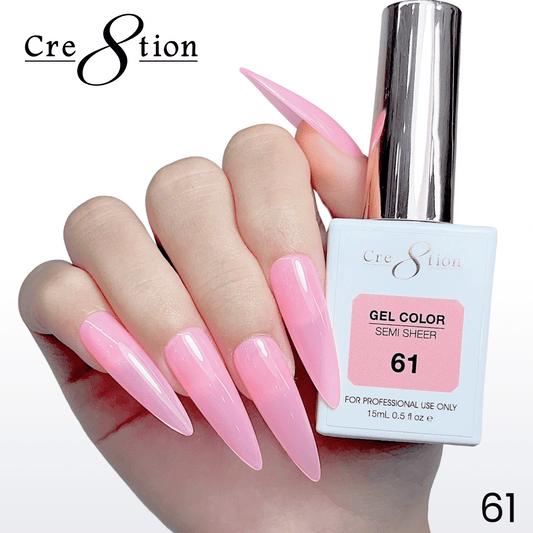 Cre8tion Hema Free Semi-Sheer 0.5oz - Neon Series 61