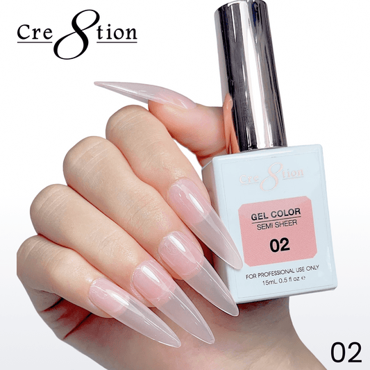 Cre8tion Hema Free Semi-Sheer 0.5oz - Nude Series 02