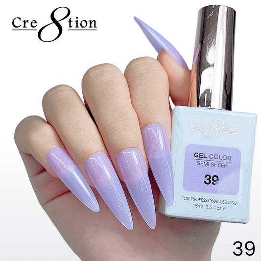 Cre8tion Hema Free Semi-Sheer 0.5oz - Mauve Series 39