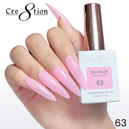 Cre8tion Hema Free Semi-Sheer 0.5oz - Neon Series 63