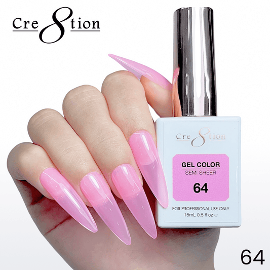 Cre8tion Hema Free Semi-Sheer 0.5oz - Neon Series 64