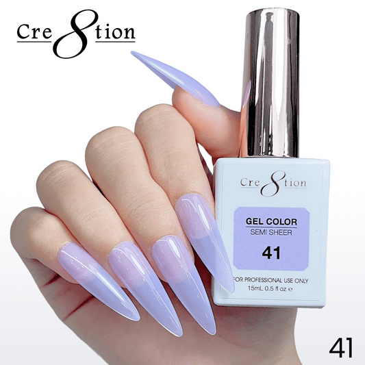 Cre8tion Hema Free Semi-Sheer 0.5oz - Mauve Series 41