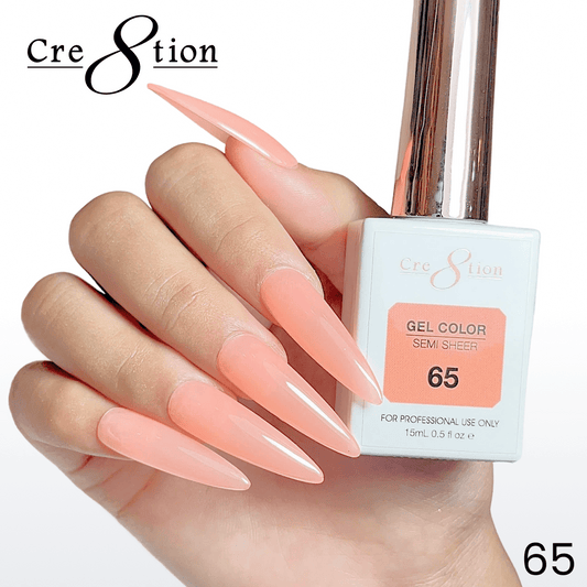 Cre8tion Hema Free Semi-Sheer 0.5oz - Neon Series 65