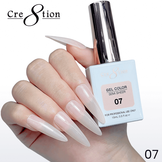 Cre8tion Hema Free Semi-Sheer 0.5oz - Nude Series 07