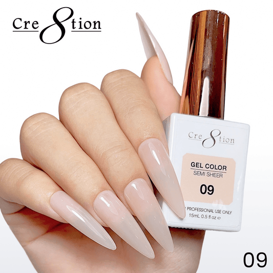 Cre8tion Hema Free Semi-Sheer 0.5oz - Nude Series 09