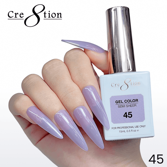 Cre8tion Hema Free Semi-Sheer 0.5oz - Mauve Series 45